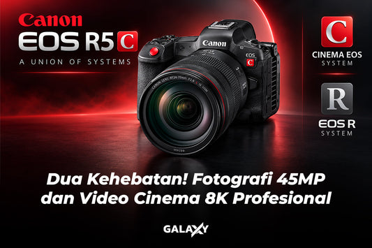 Canon EOS R5 C, Kamera Impian Filmmaker dengan Kualitas Video 8K dan Foto Profesional