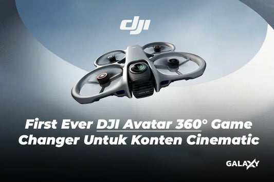 First ever DJI Avatar 360° Game Changer Untuk Konten Cinematic