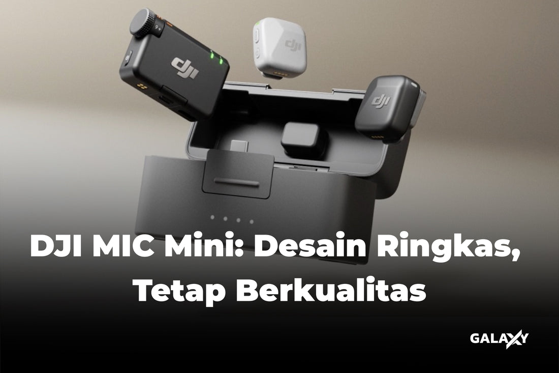 DJI MIC Mini: Desain Ringkas, Tetap Berkualitas