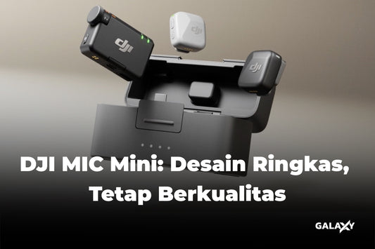 DJI MIC Mini: Desain Ringkas, Tetap Berkualitas