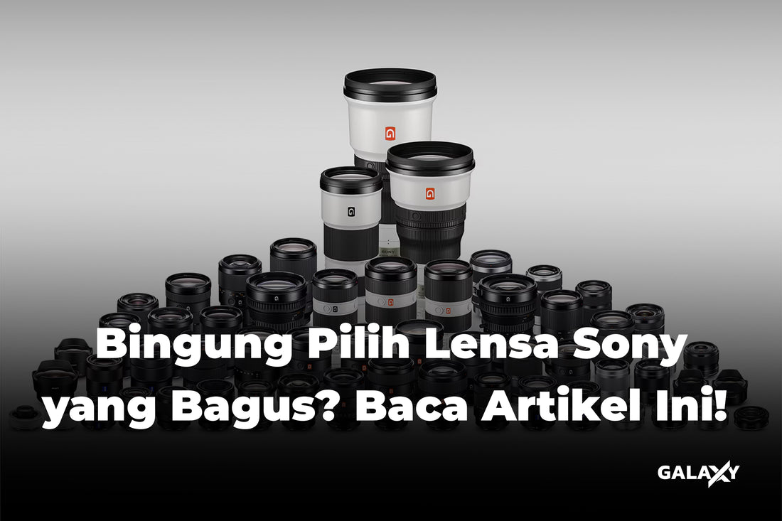 Bingung Pilih Lensa Sony yang Bagus? Baca Artikel Ini!