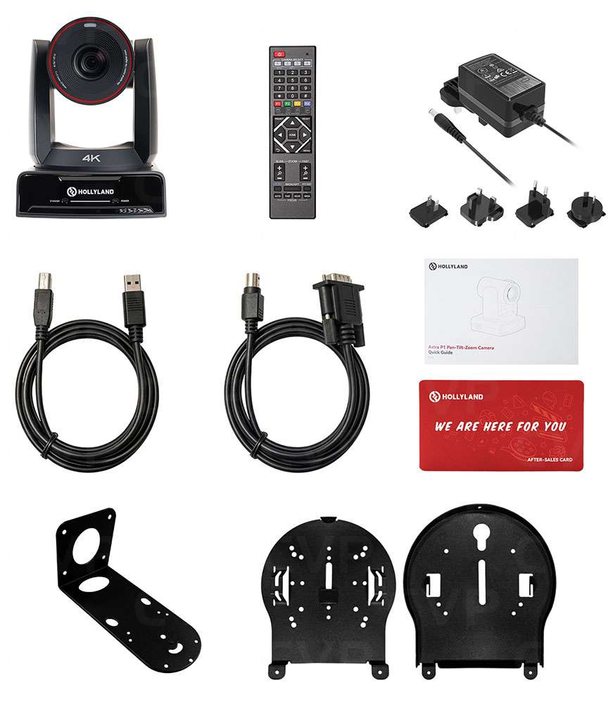 Hollyland Astra P1 UHD 4K PTZ Camera with 30x Optical Zoom