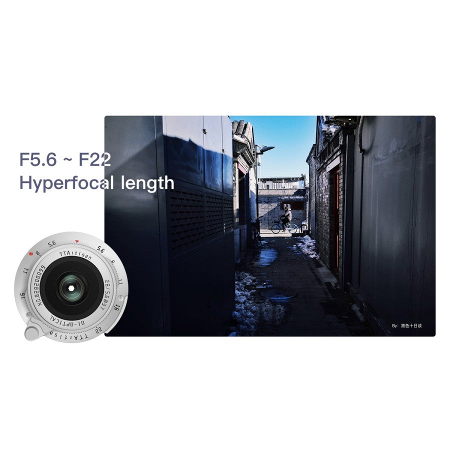 TTArtisan 28mm F5.6 For Leica M Mount - Silver