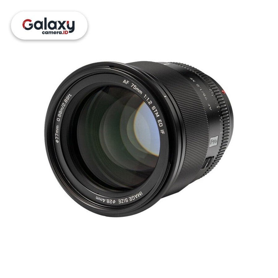 Lensa Viltrox AF 75mm f/1.2 XF For Sony E Mount APS-C Garansi Resmi