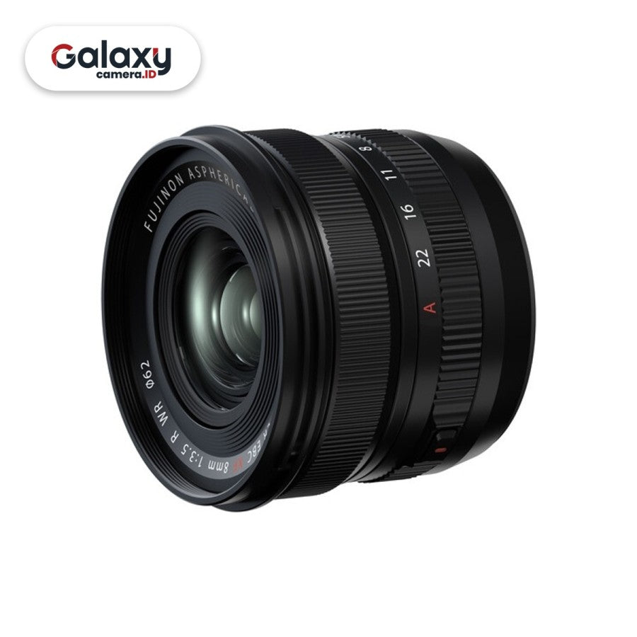 Lensa Fujifilm XF 8mm f/3.5 Lens X F3.5 8 mm R WR APSC Garansi Resmi