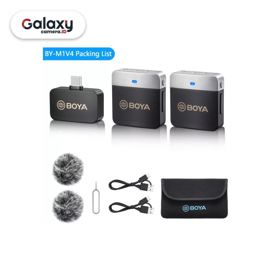 BOYA BY-M1V4 Type-C 2 Person Mic Wireless