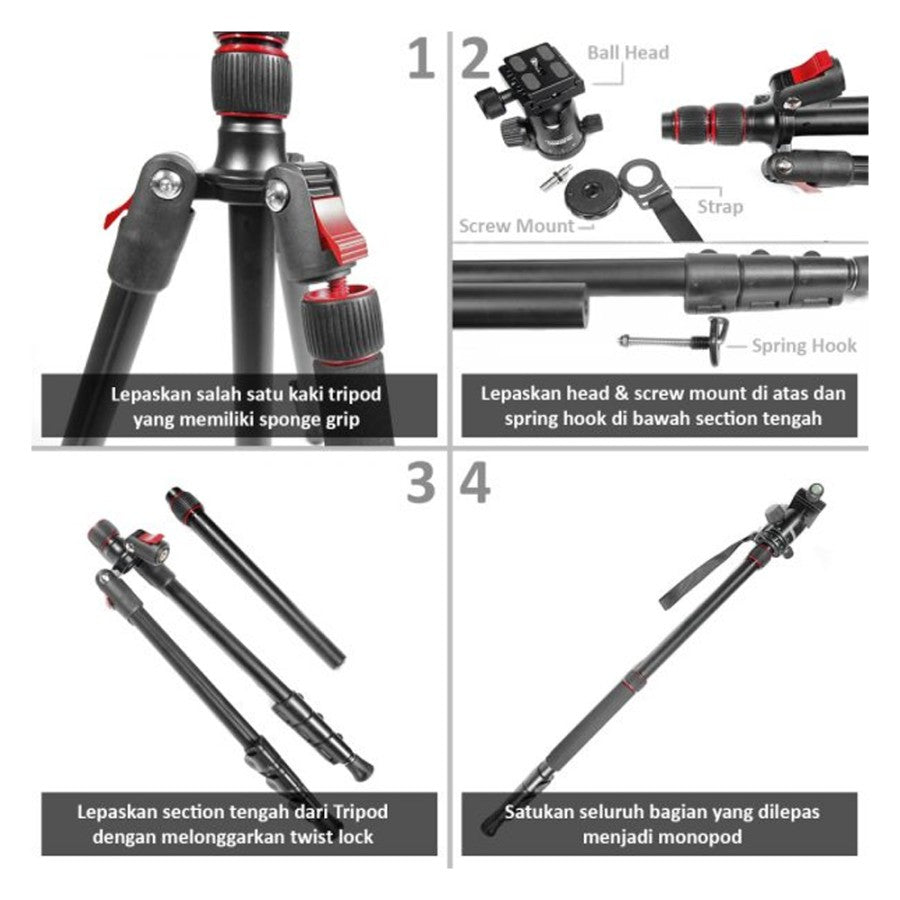Takara Rover 66 + T-054 Monopod Stand