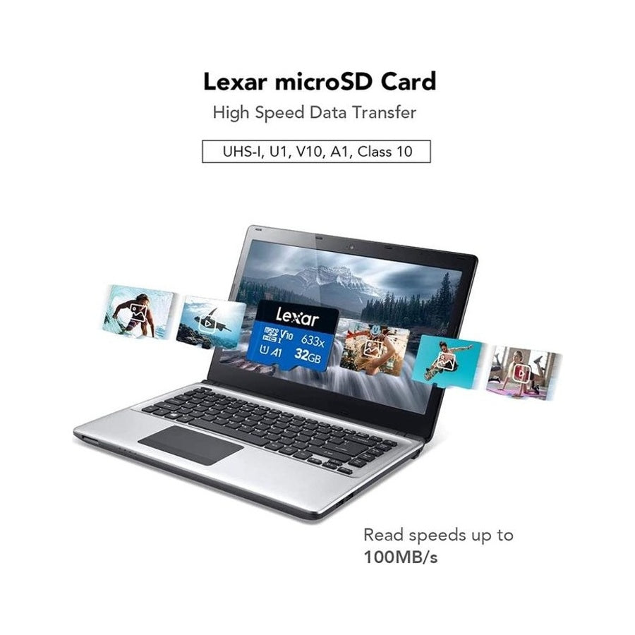 Lexar Micro SDHC 32GB 633x UHS-I V10