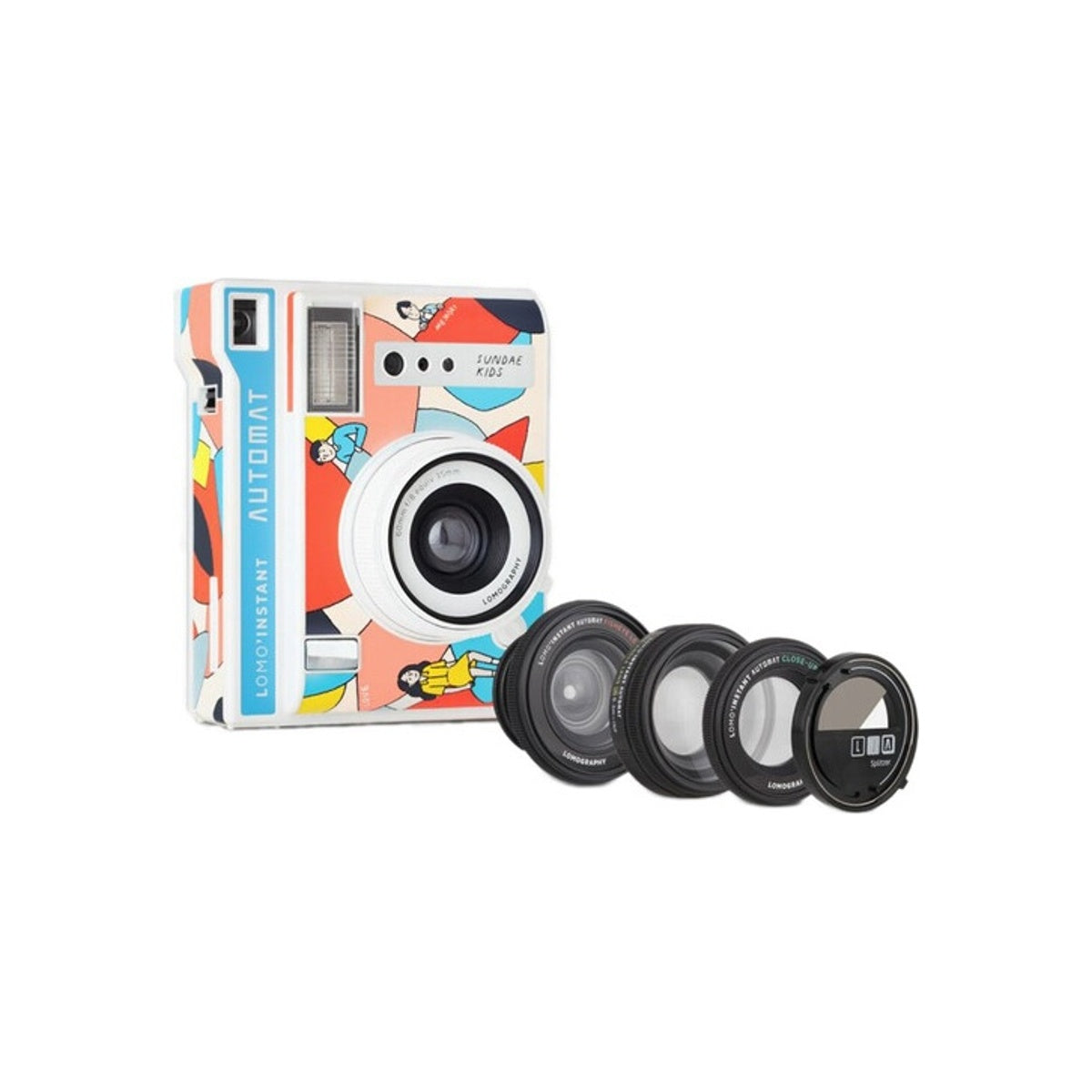 Lomography Lomo Instant Automat Camera & Lenses Sundae Kids Edition Kamera instant