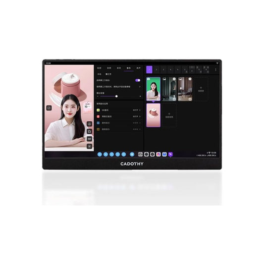 Cadothy Console Pad 14-Inch Director Extension Screen Monitor