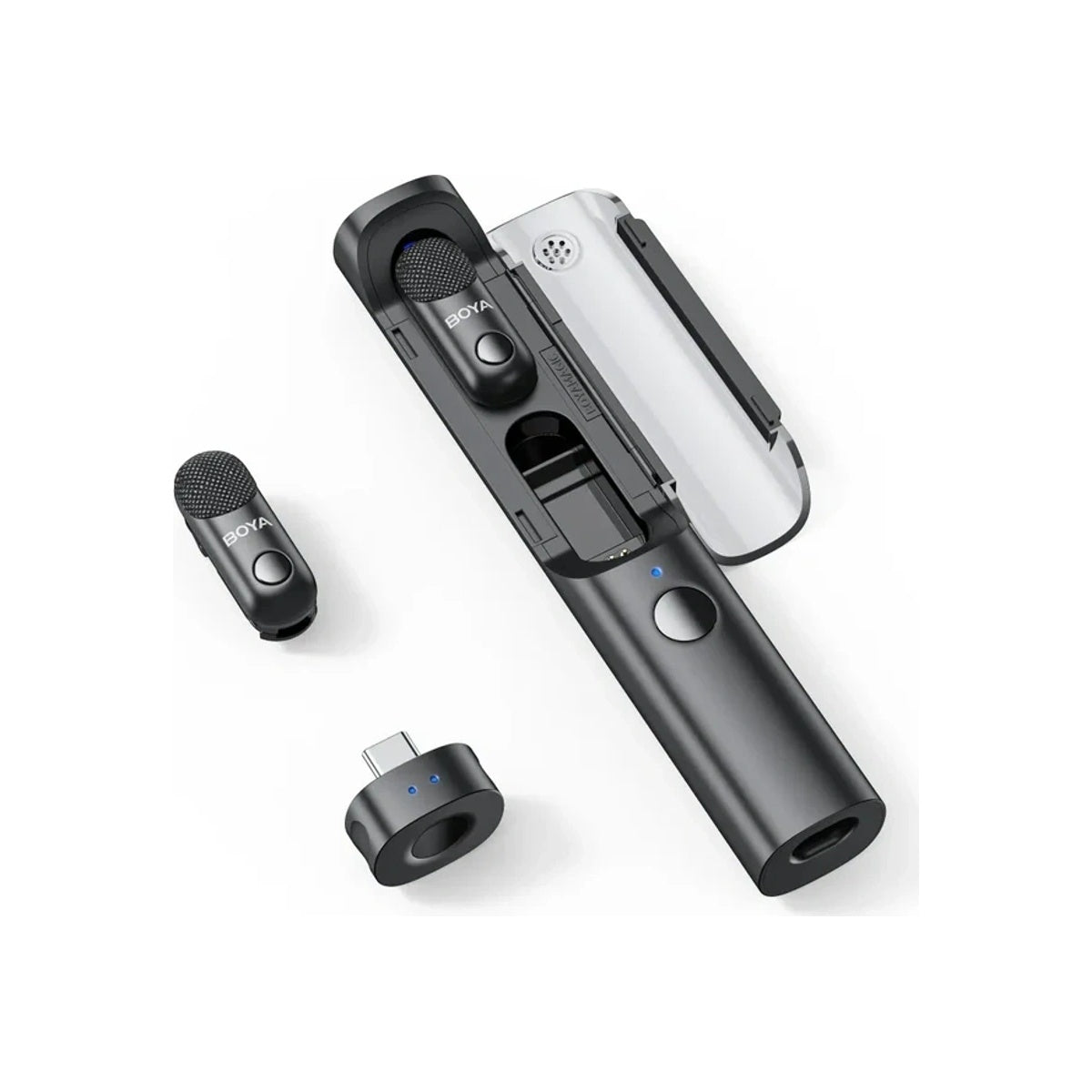 Boya Magic System Microphone All In One AI Powered Mic Wireless Transformable Shotgun