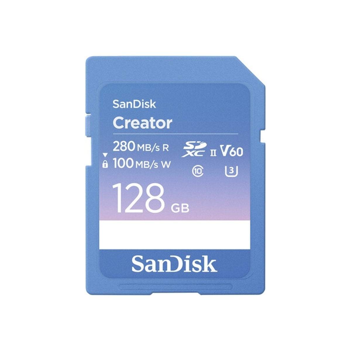 SanDisk Creator SDXC 128GB UHS-II 280MB/s Memory Card SanDisk SDHC SD Card 128 GB