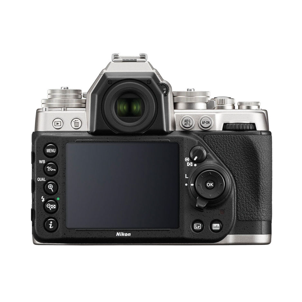 Nikon DF DSLR Camera Silver with 50mm f1.8G Lens