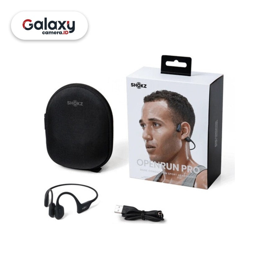 SHOKZ OpenRun PRO Premium Bone Conduction Sports Headphone Garansi TAM