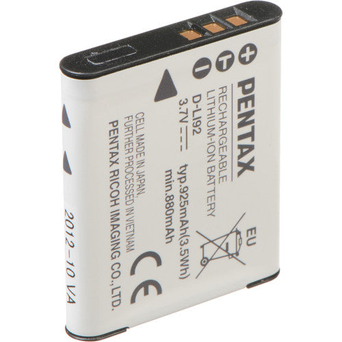 Ricoh Battery D-LI92 Rechargeable Baterai Pentax D LI92 Original