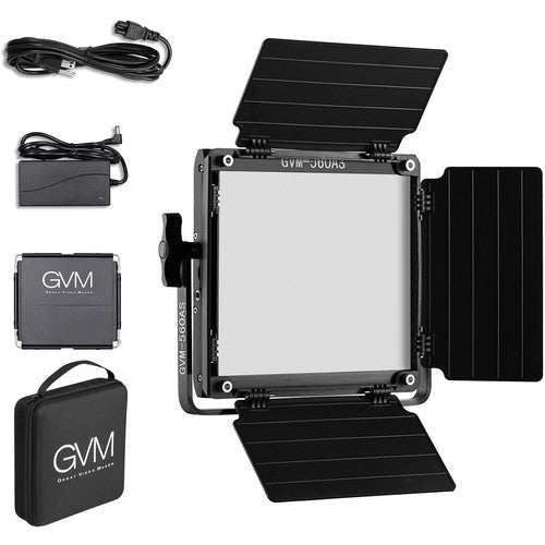 GVM LED 560AS 2 Kit Bi Color Video Light