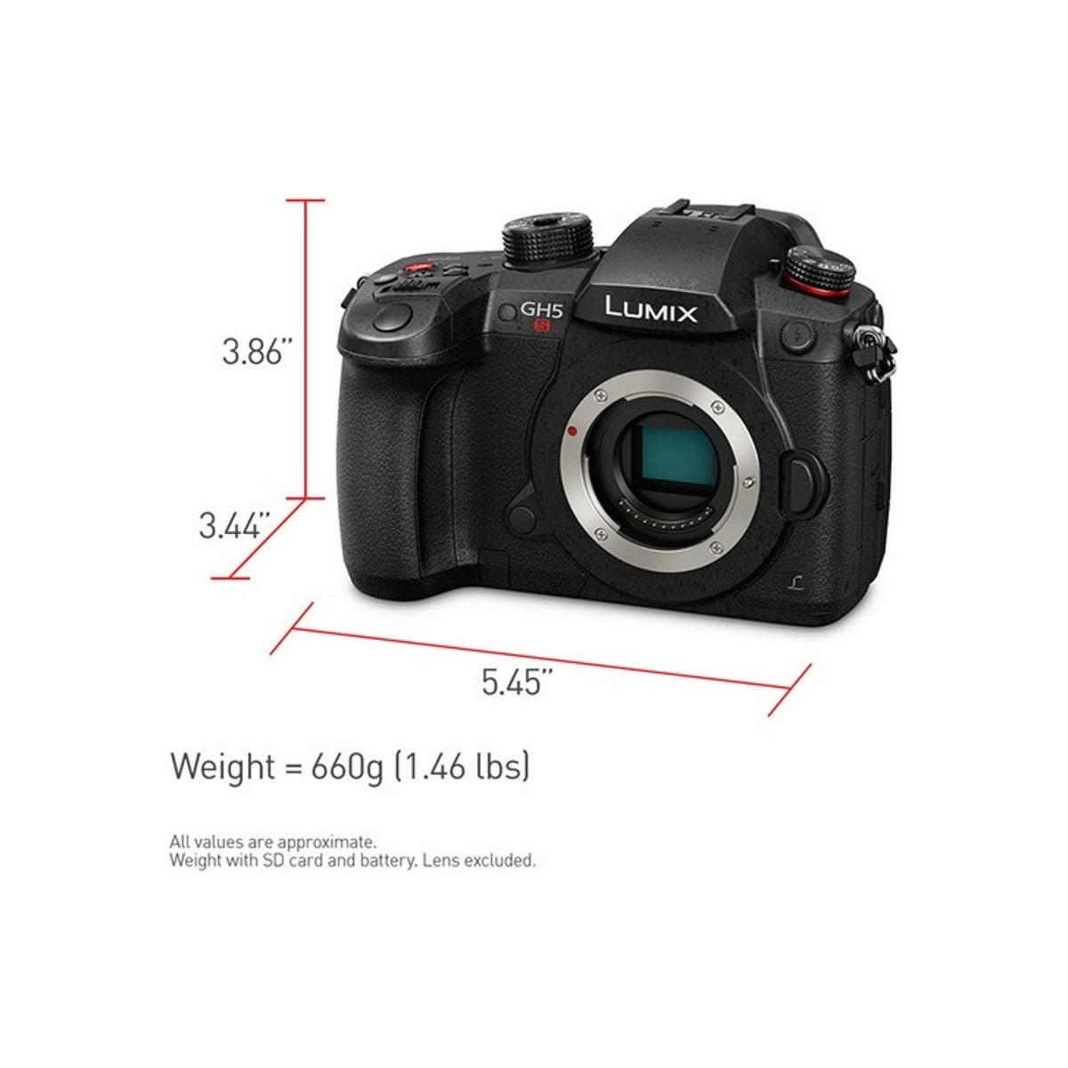 Panasonic Lumix GH5S Body Only