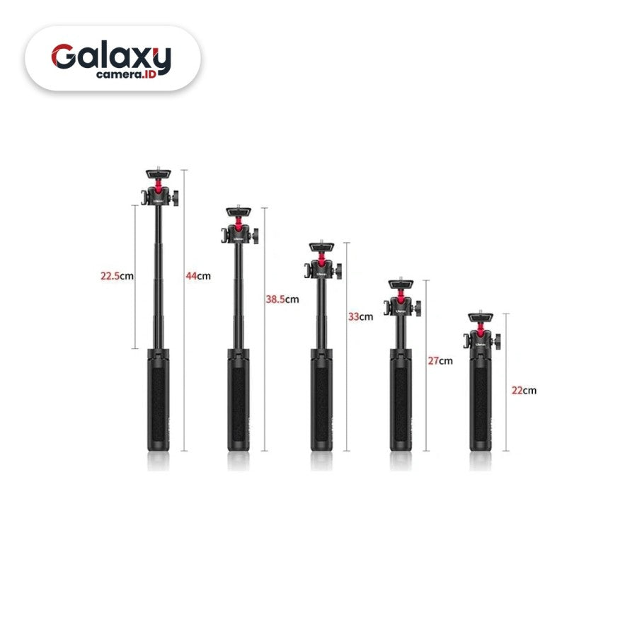 Ulanzi MT-16 Mini Tripod Monopod Extendable Vlogging MT16 Ball Head