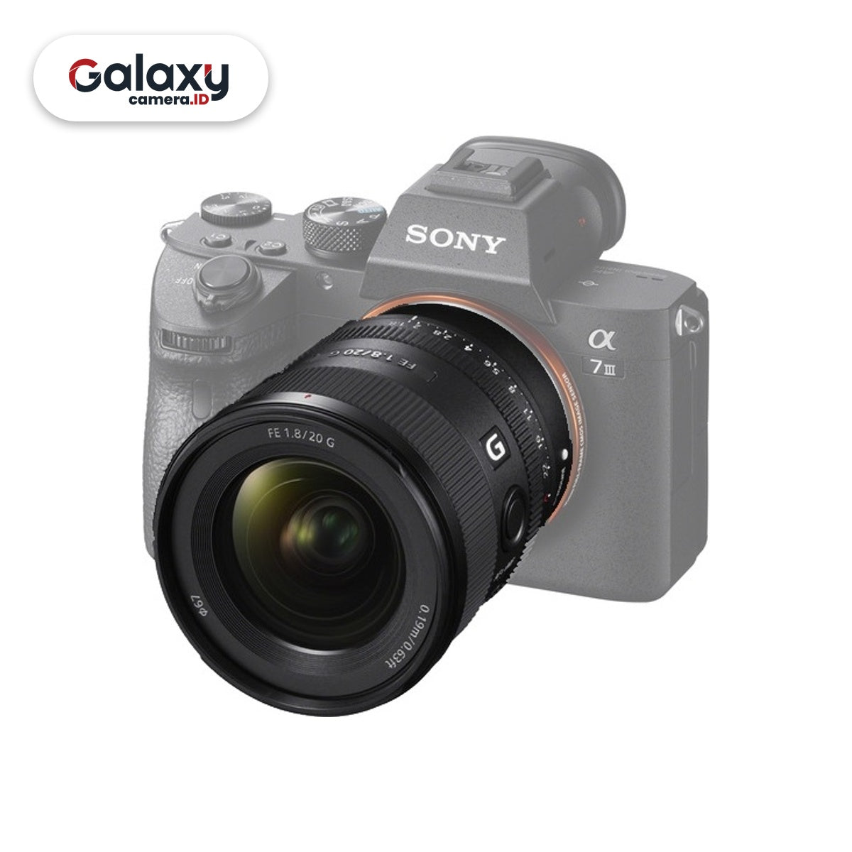 Sony FE 20mm f1.8 G Lensa Sony FE Mount 20mm f/1.8 G