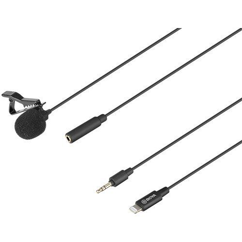 Boya BY-M2 Clip-On Lavalier Mic For Lighting