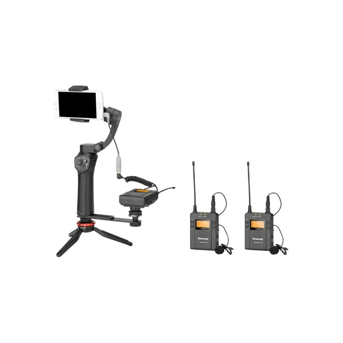 Saramonic Uwmic9 Kit 2 Omni Lavalier Microphone System Uwmic 9