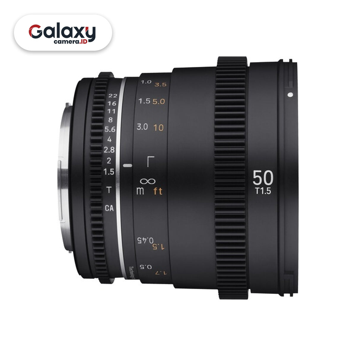 Samyang VDSLR 50mm T1.5 MK2 Sony Cine Video Lens Mark II Garansi Resmi