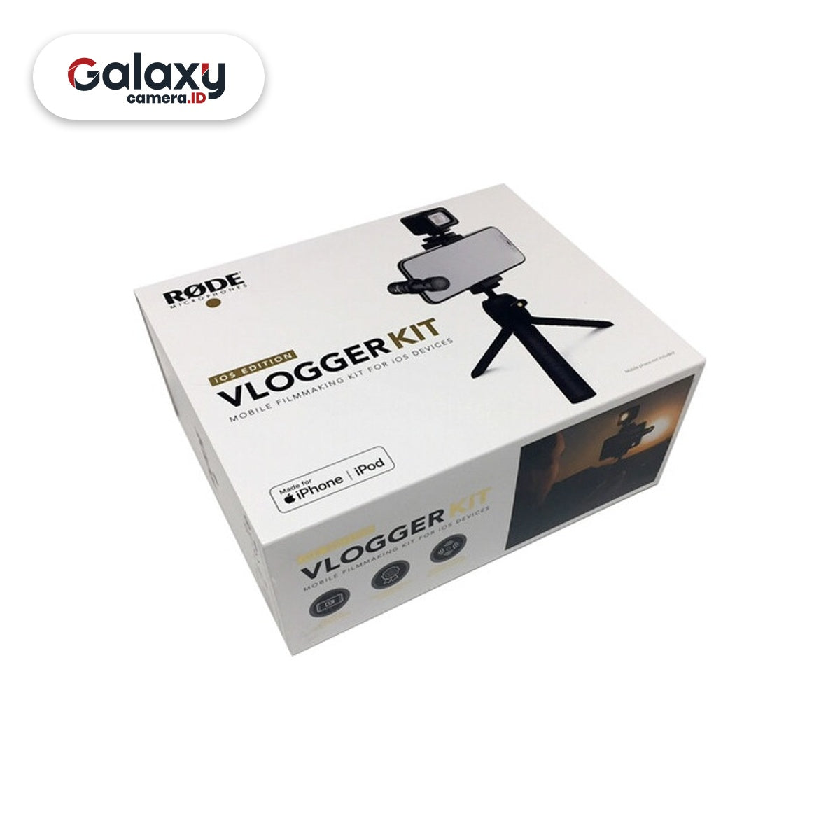 Rode Vlogger Kit iOS Edition Filmmaking Kit for Smartphone Resmi