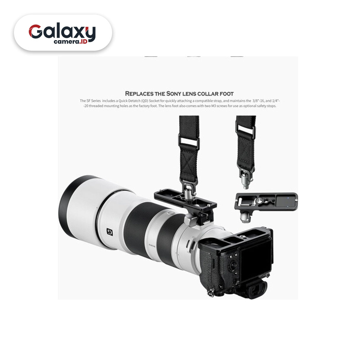 Leofoto SF-02 Lens Foot for Sony FE 200-600mm f5.6-6.3 G OSS Lens