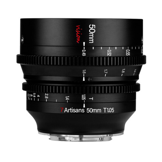 7Artisans 50mm T1.05 Dream Vision Cine Lens