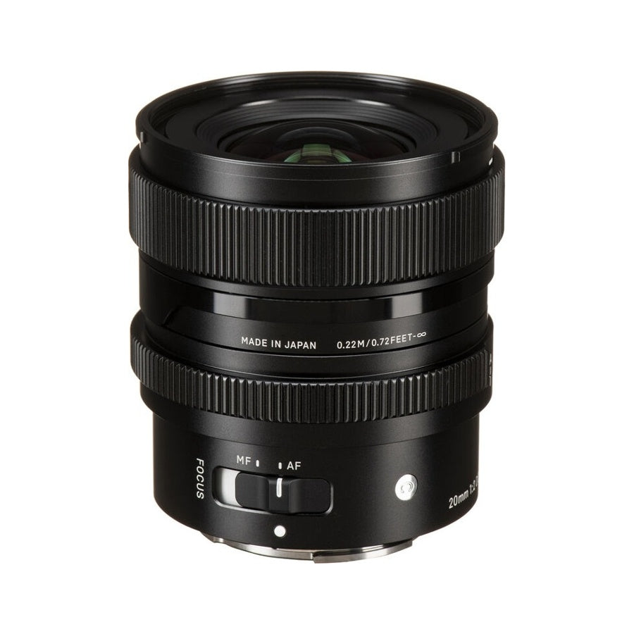 Sigma 20mm F2 DG DN Contemporary Lens For Sony E-Mount