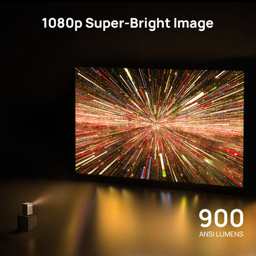 XGIMI Halo+ New Google TV Portable Projector