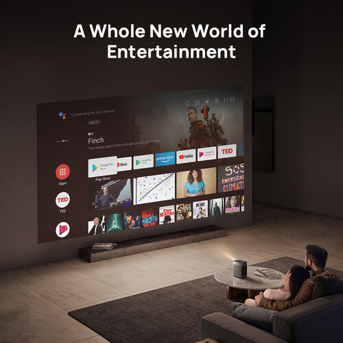 XGIMI Halo+ New Google TV Portable Projector