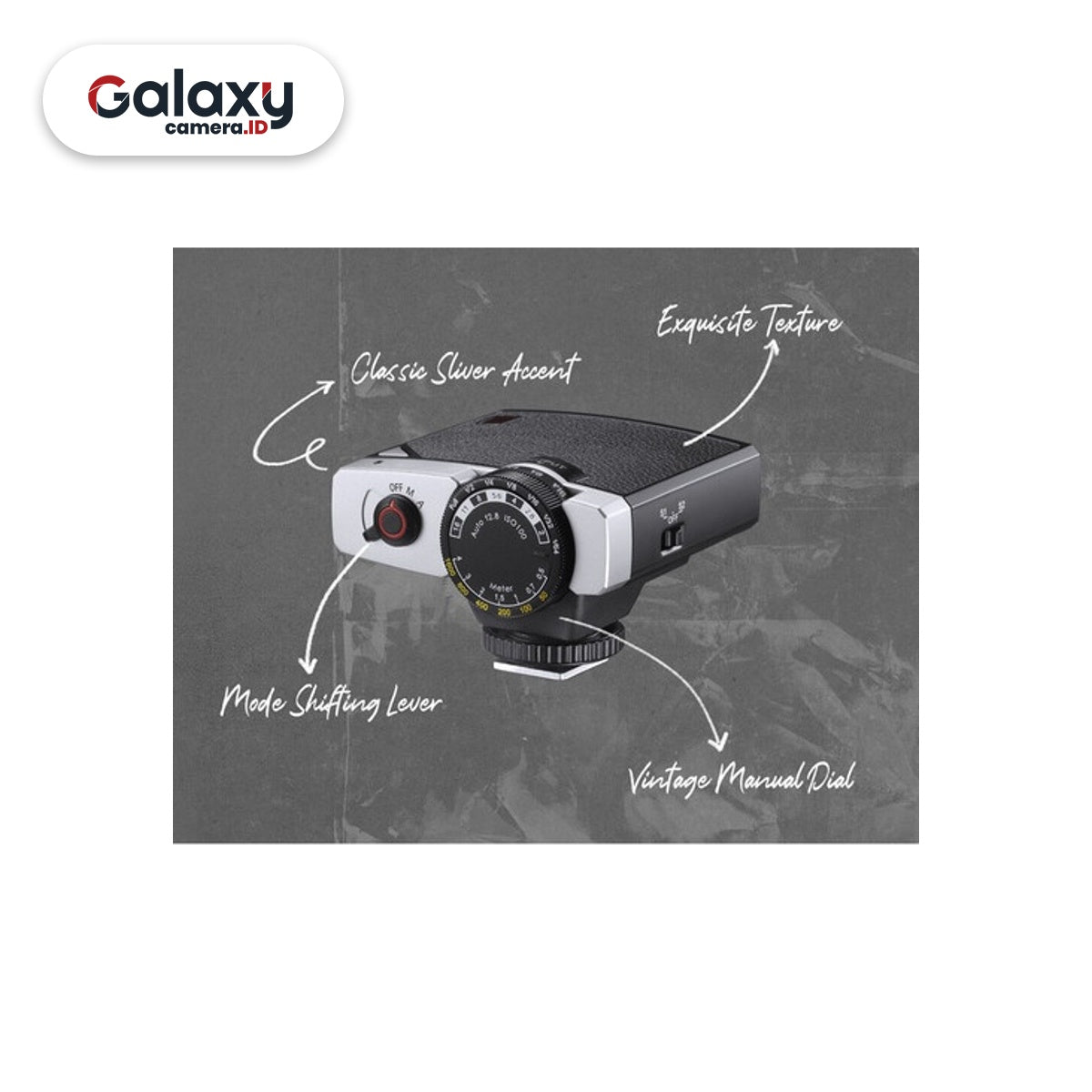 Godox Lux Junior Retro Flash Camera Vintage Compact Universal