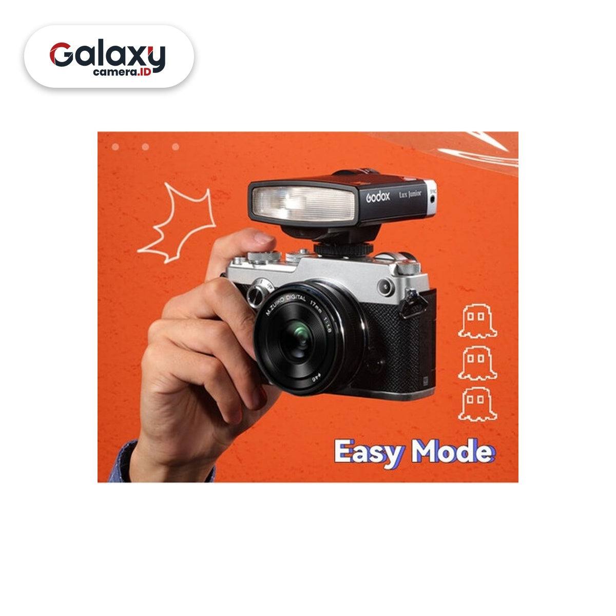 Godox Lux Junior Retro Flash Camera Vintage Compact Universal