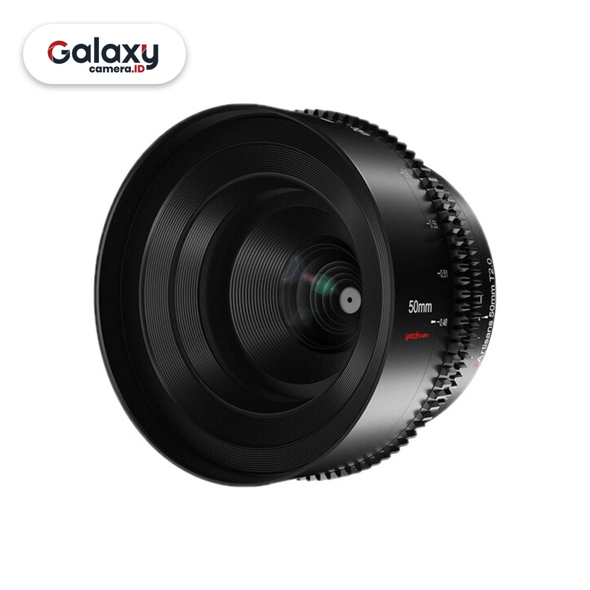 7Artisans 50mm T2.0 Spectrum Cine Lens for Canon EOS-R