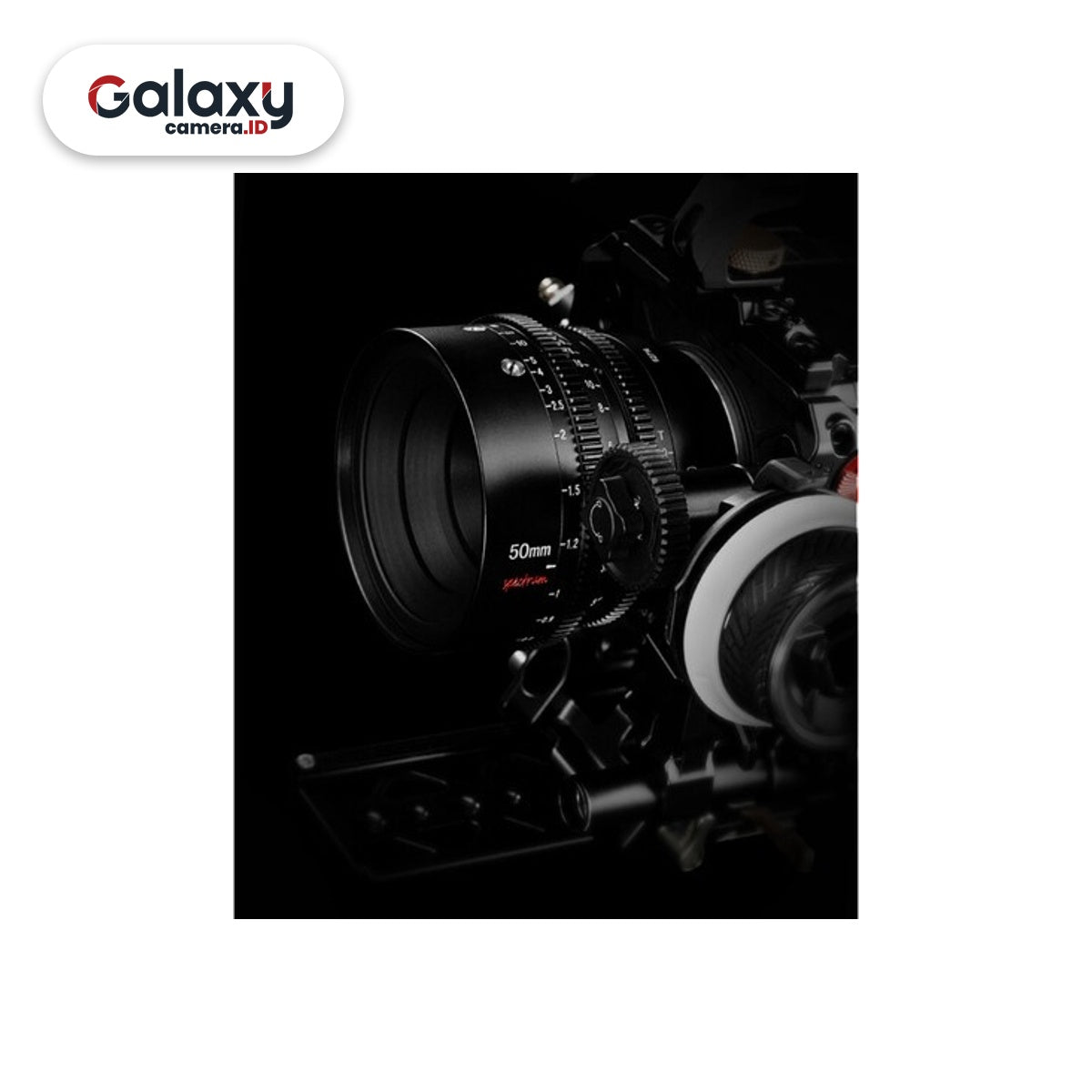 7Artisans 50mm T2.0 Spectrum Cine Lens for Canon EOS-R