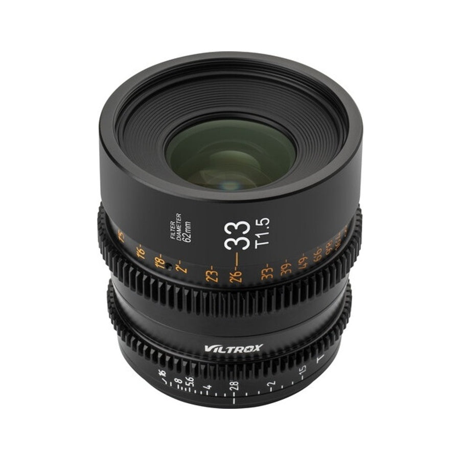 Viltrox S MF 33mm T1.5 Cine Lens for Panasonic/Leica M4/3 Mount