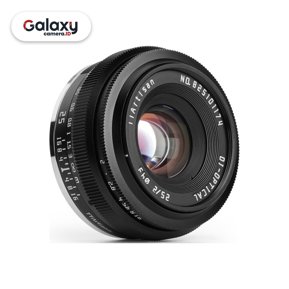TTArtisan 25mm f2 for Fujifilm X Mount APS-C F/2 TTartisans Fuji Resmi
