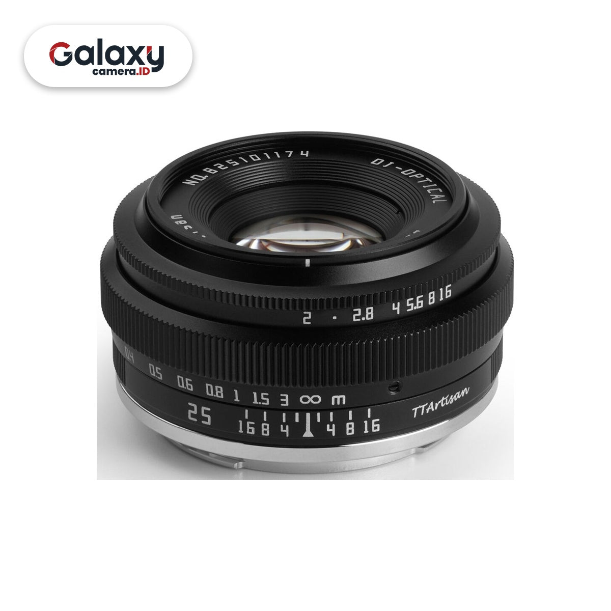 TTArtisan 25mm f2 for Nikon Z Mount APS-C DX F/2 TTartisans APSC Resmi