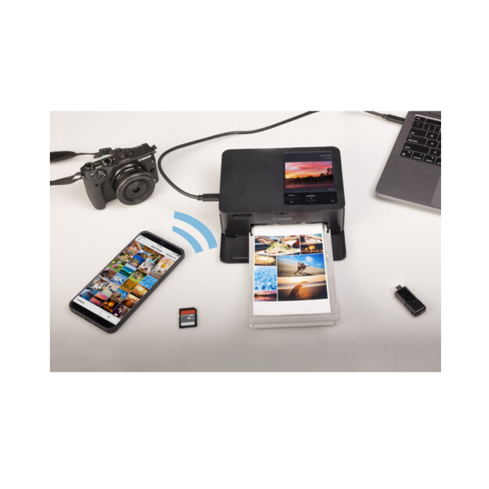Canon SELPHY CP1500 Compact Photo Printer Portable Wireless Wifi