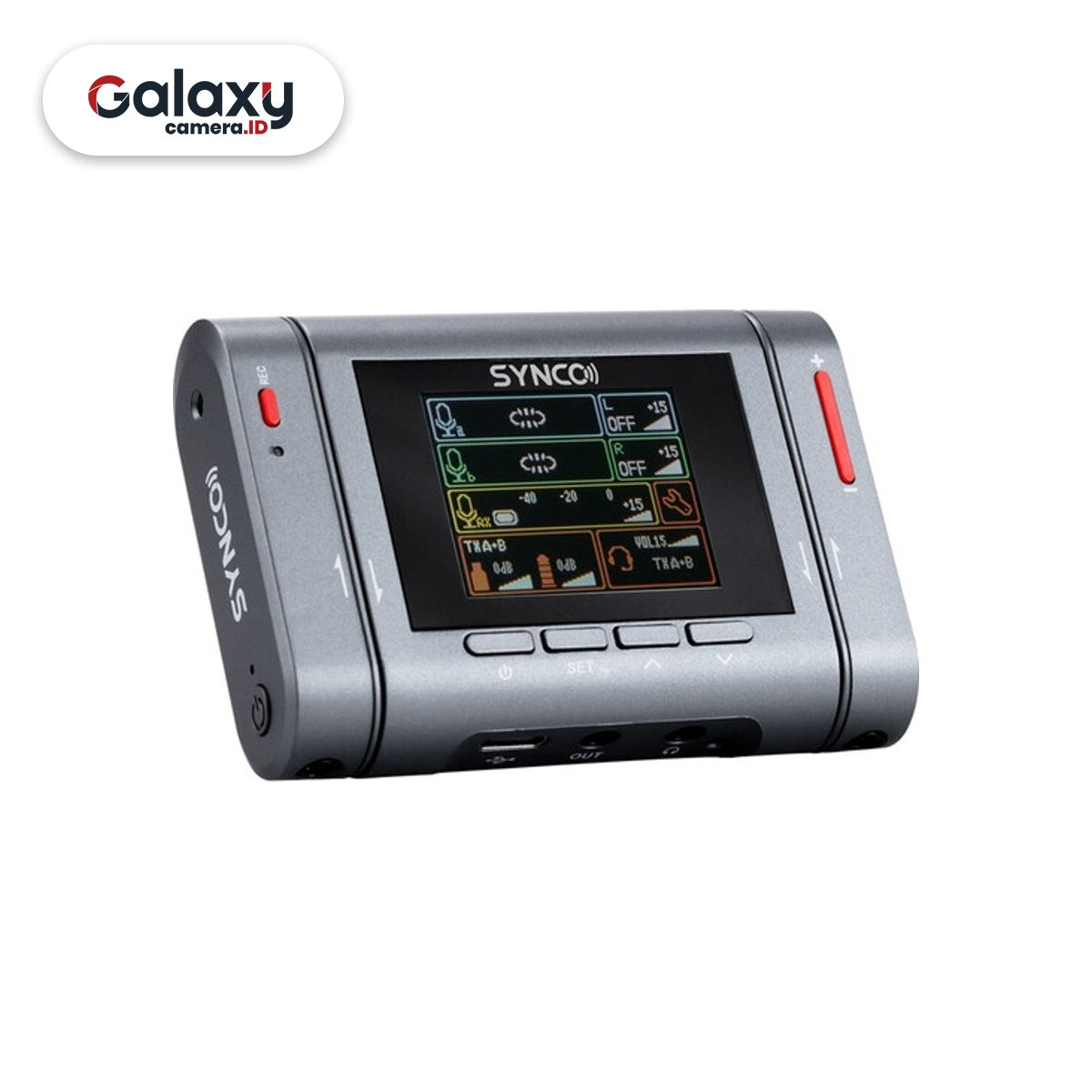 Synco G3 2 Person 3.5mm Wireless Microphone Mic 2 Transmitter Resmi