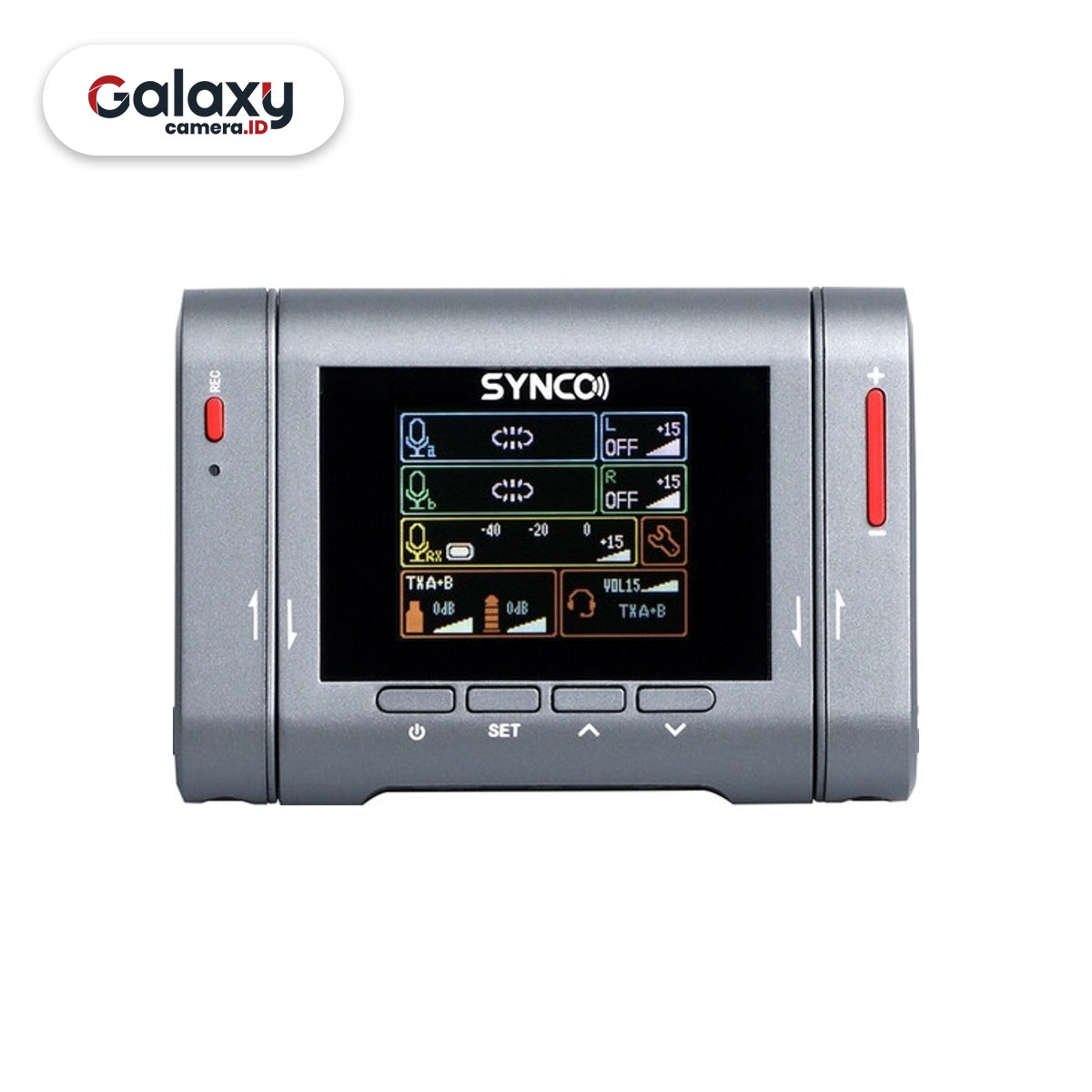 Synco G3 2 Person 3.5mm Wireless Microphone Mic 2 Transmitter Resmi