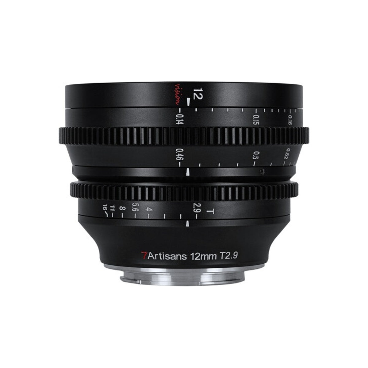 7Artisans 12mm T2.9 Fujifilm X Cine Lens