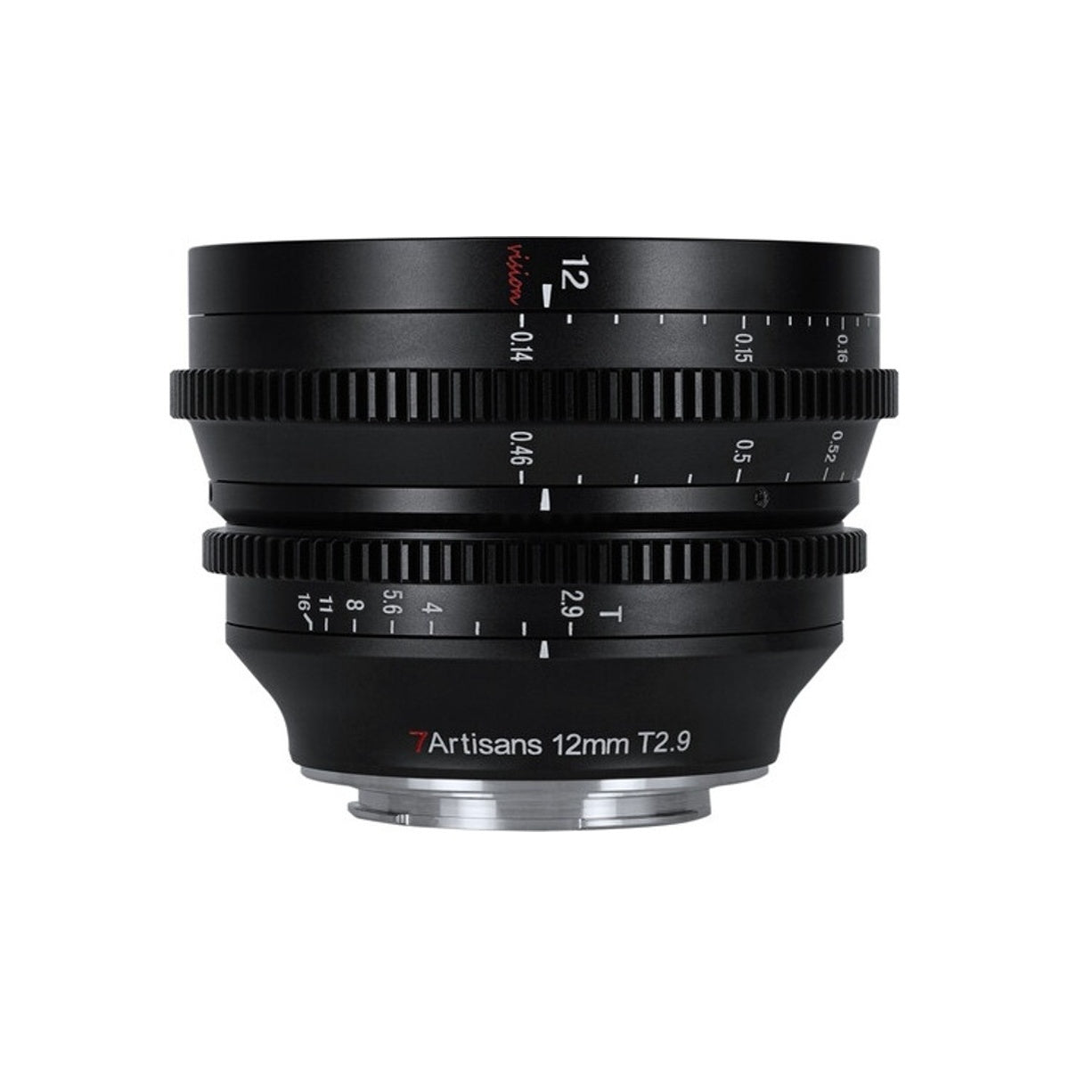7Artisans 12mm T2.9 Nikon Z APSC Cine Lens