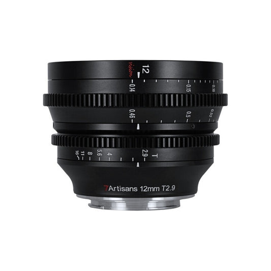 7Artisans 12mm T2.9 Sony E APSC Cine Lens