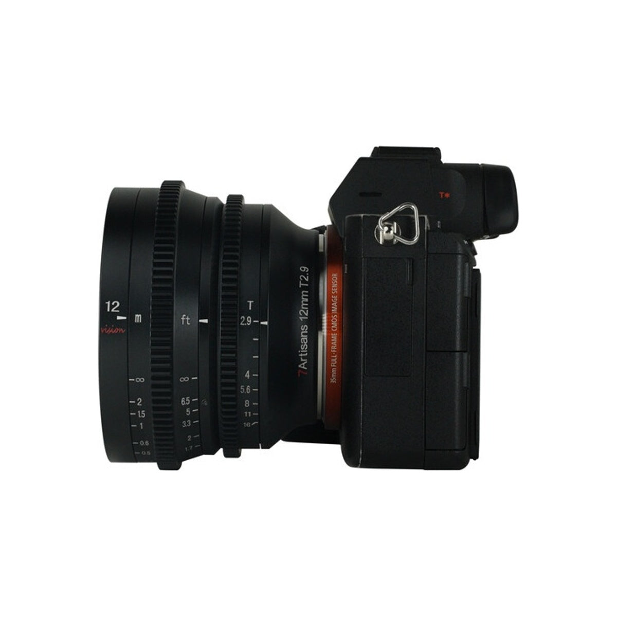 7Artisans 12mm T2.9 Sony E APSC Cine Lens