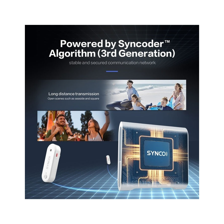 Synco G3 2-Person Digital Wireless Microphone Recording System