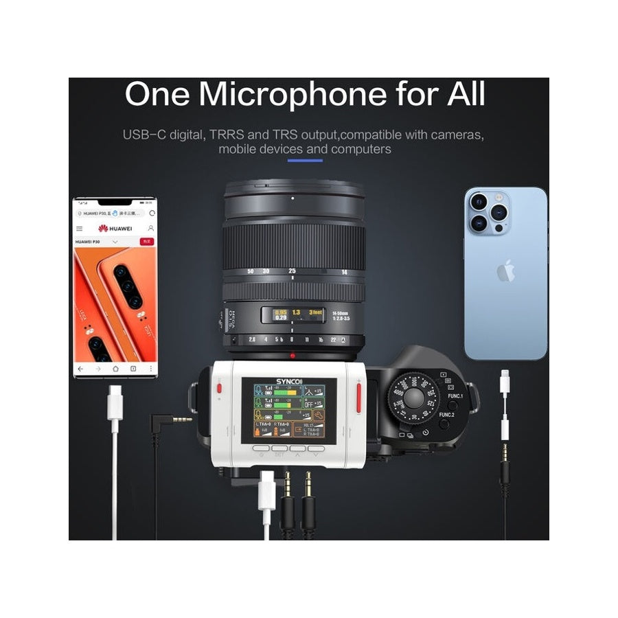 Synco G3 2-Person Digital Wireless Microphone Recording System