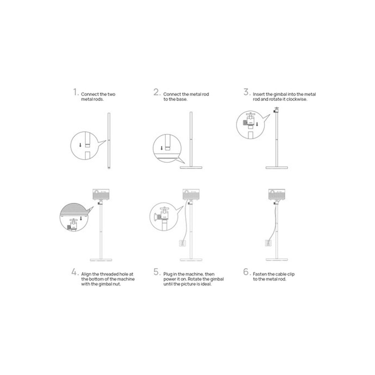 XGIMI Stand for XGIMI Projector Universal Stand Portable Proyektor