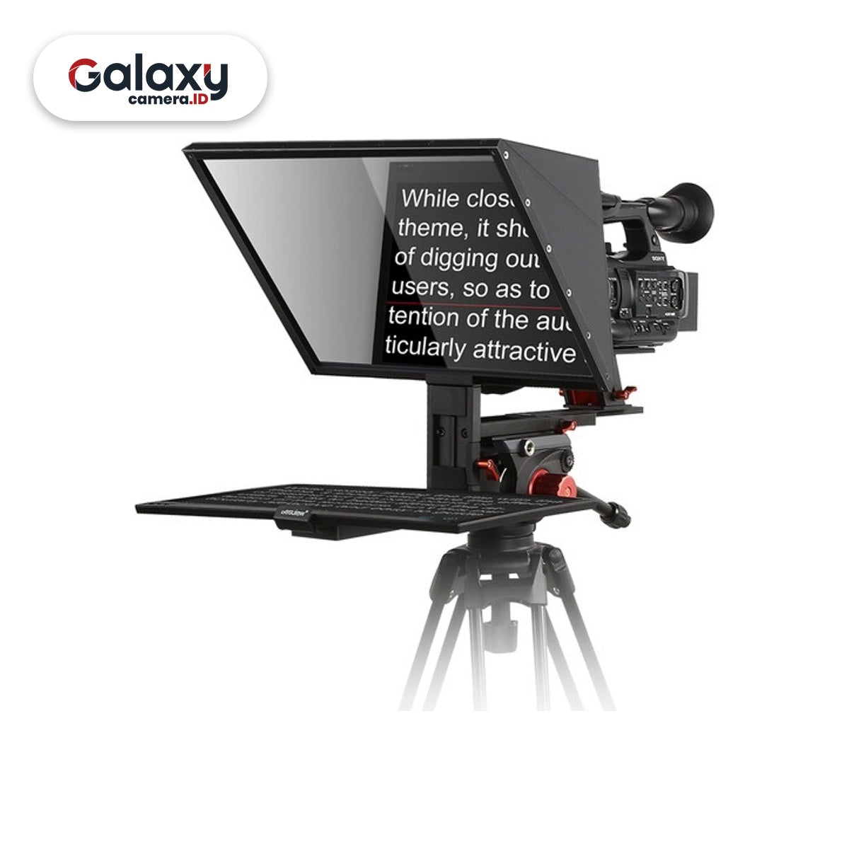 Desview TP170 17" Portable Camera Camcorder Teleprompter